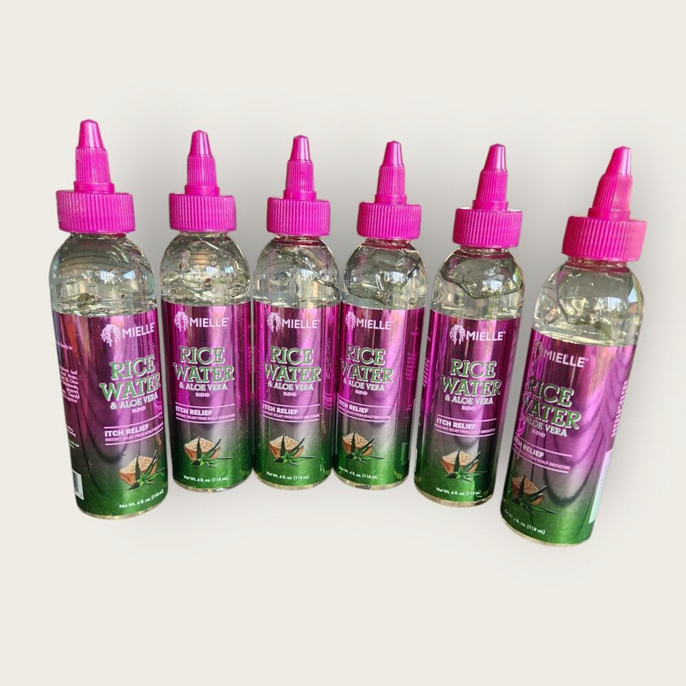 Mielle Rice Water and Aloe serum Itch Relief 4 fl oz (6 pack) Hair Care Sealed